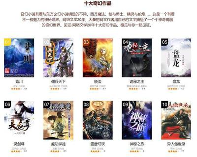 网络文学20年十大奇幻作品盘点 《紫川》第一，《兽血沸腾》未入榜
